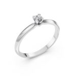 Каблучка Солітер (4) 0.20ct