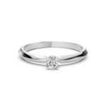 Каблучка Солітер (4) 0.20ct — фото 3