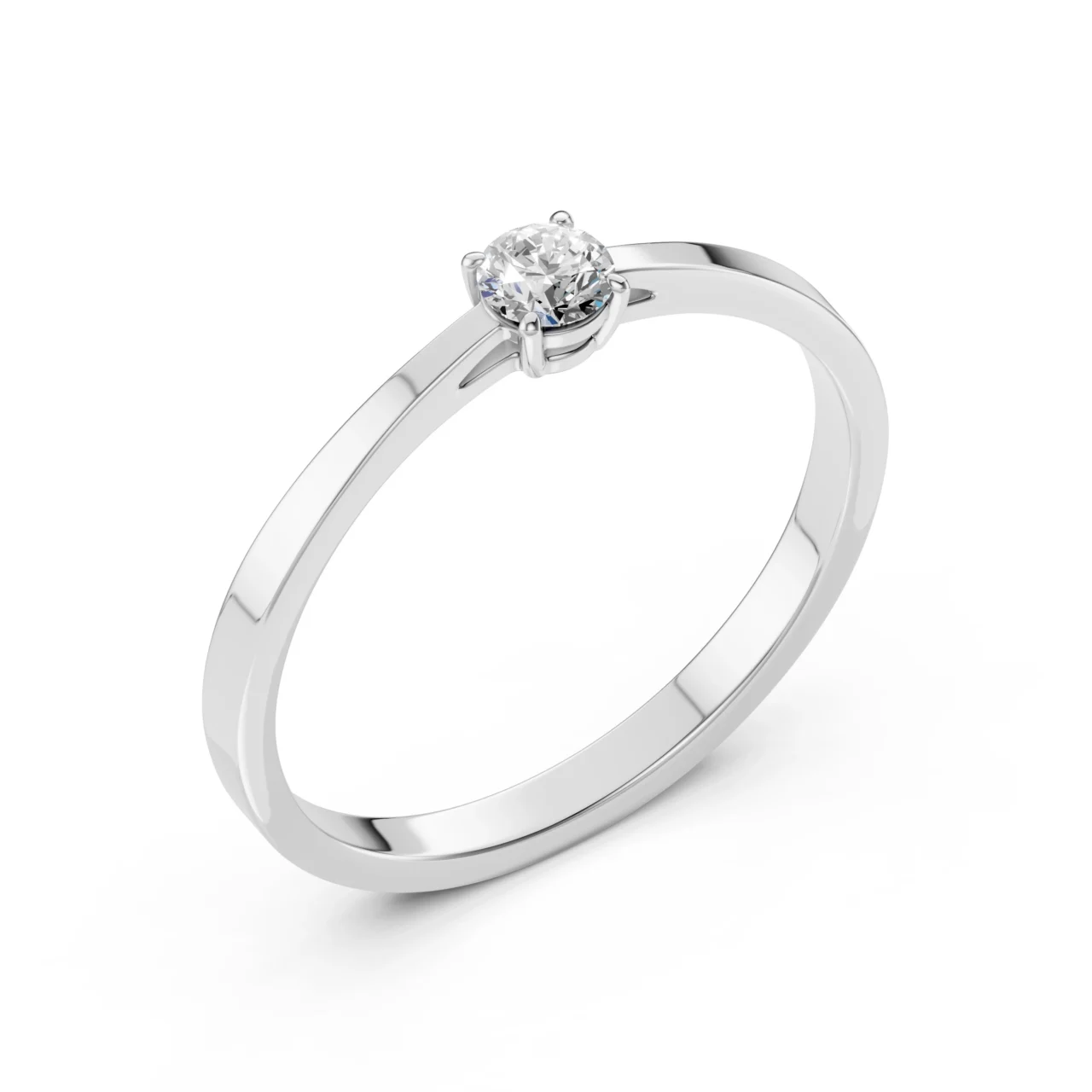 Каблучка Солітер 0.20ct