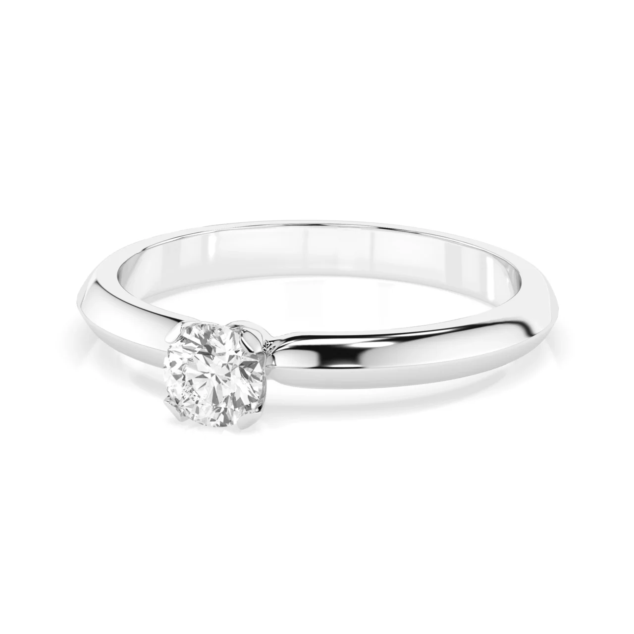 Каблучка Солітер (4) 0.25ct — фото 3