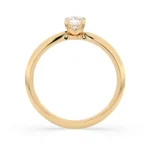 Каблучка Солітер (4) 0.25ct — фото 5