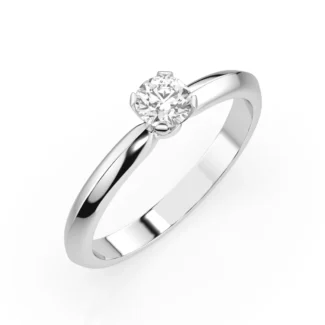 Каблучка Солітер (4) 0.30ct