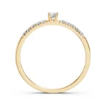 Каблучка Солітер Вічність 0.17ct — фото 5