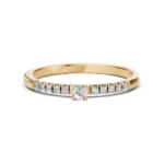 Каблучка Солітер Вічність 0.17ct — фото 6