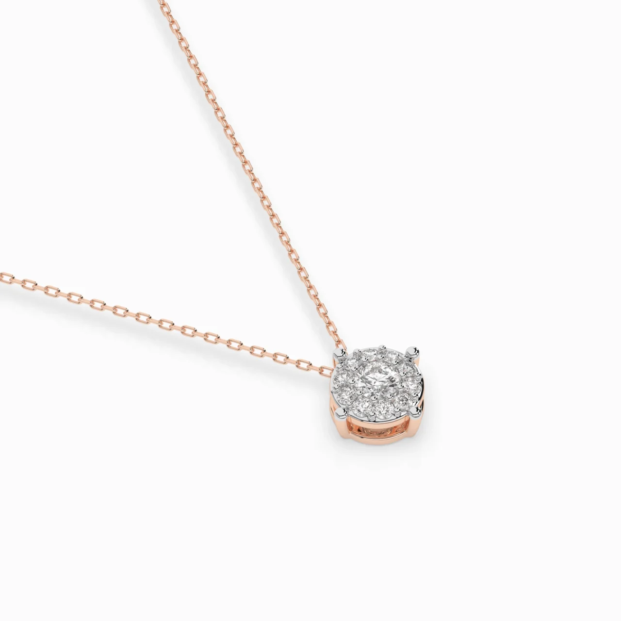 Кольє Солітер Вічність 0.11ct — фото 9