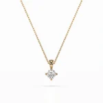 Кольє Солітер 0.10ct — фото 4