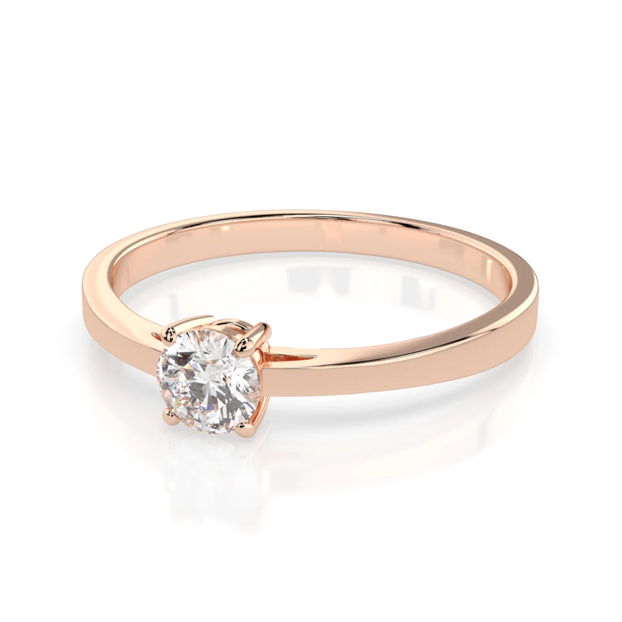 Каблучка Солітер 0.25ct — фото 9