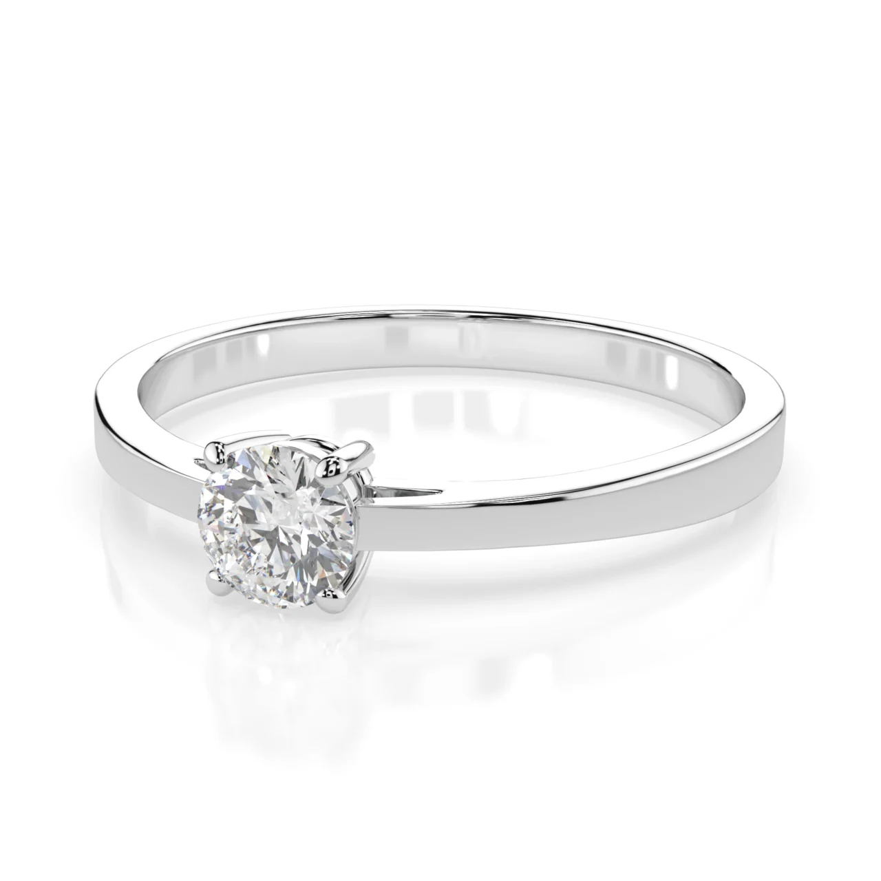Каблучка Солітер 0.30ct — фото 3