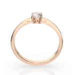 Каблучка Солітер 0.30ct — фото 8