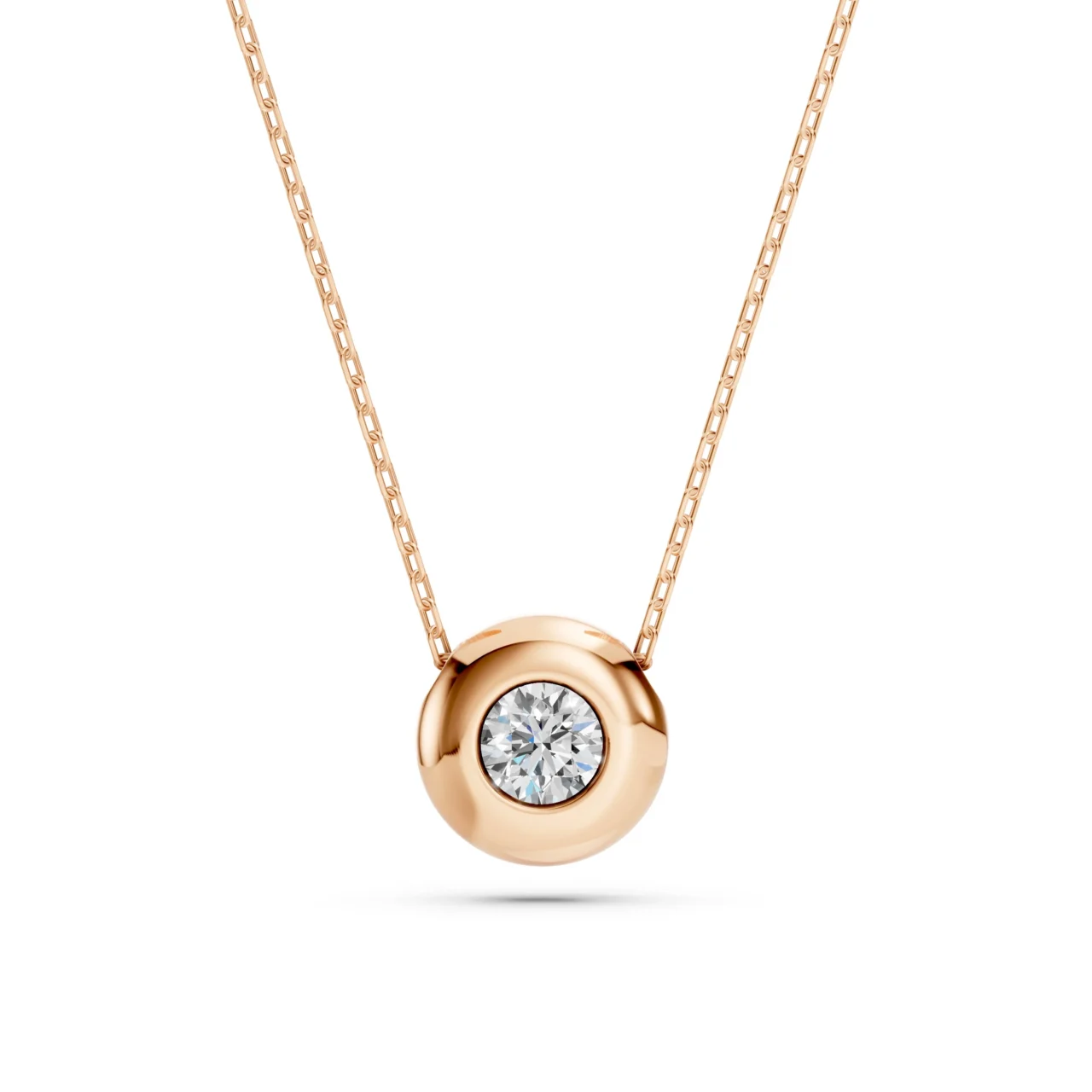 Кольє Солітер 0.15ct — фото 7