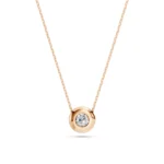Кольє Солітер 0.15ct — фото 9