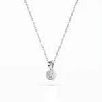 Кольє Солітер 0.10ct — фото 2