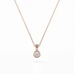 Кольє Солітер 0.10ct — фото 7