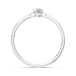 Каблучка Солітер 0.15ct — фото 2