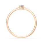 Каблучка Солітер 0.15ct — фото 8