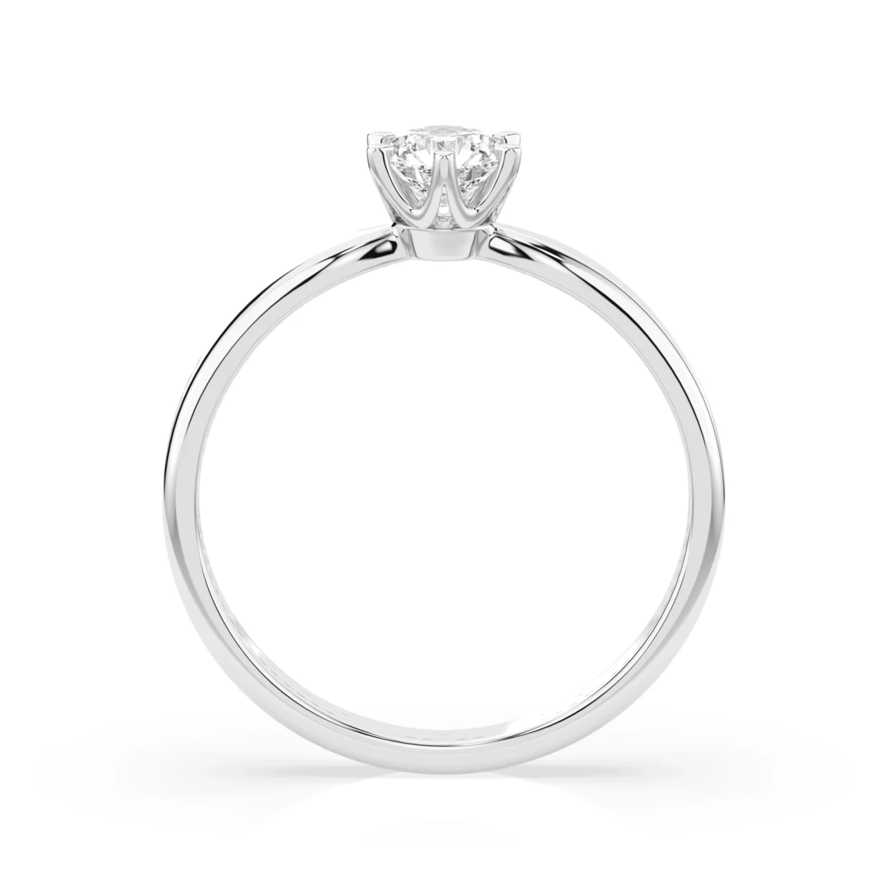 Каблучка Солітер (6) 0.25ct — фото 2