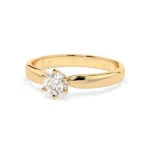 Каблучка Солітер (6) 0.30ct — фото 6