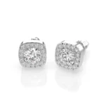 Сережки з діамантами 1ct