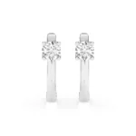 Сережки з діамантами на англійській застібці 0.6ct