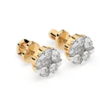 Сережки з діамантами 0.73ct — фото 5