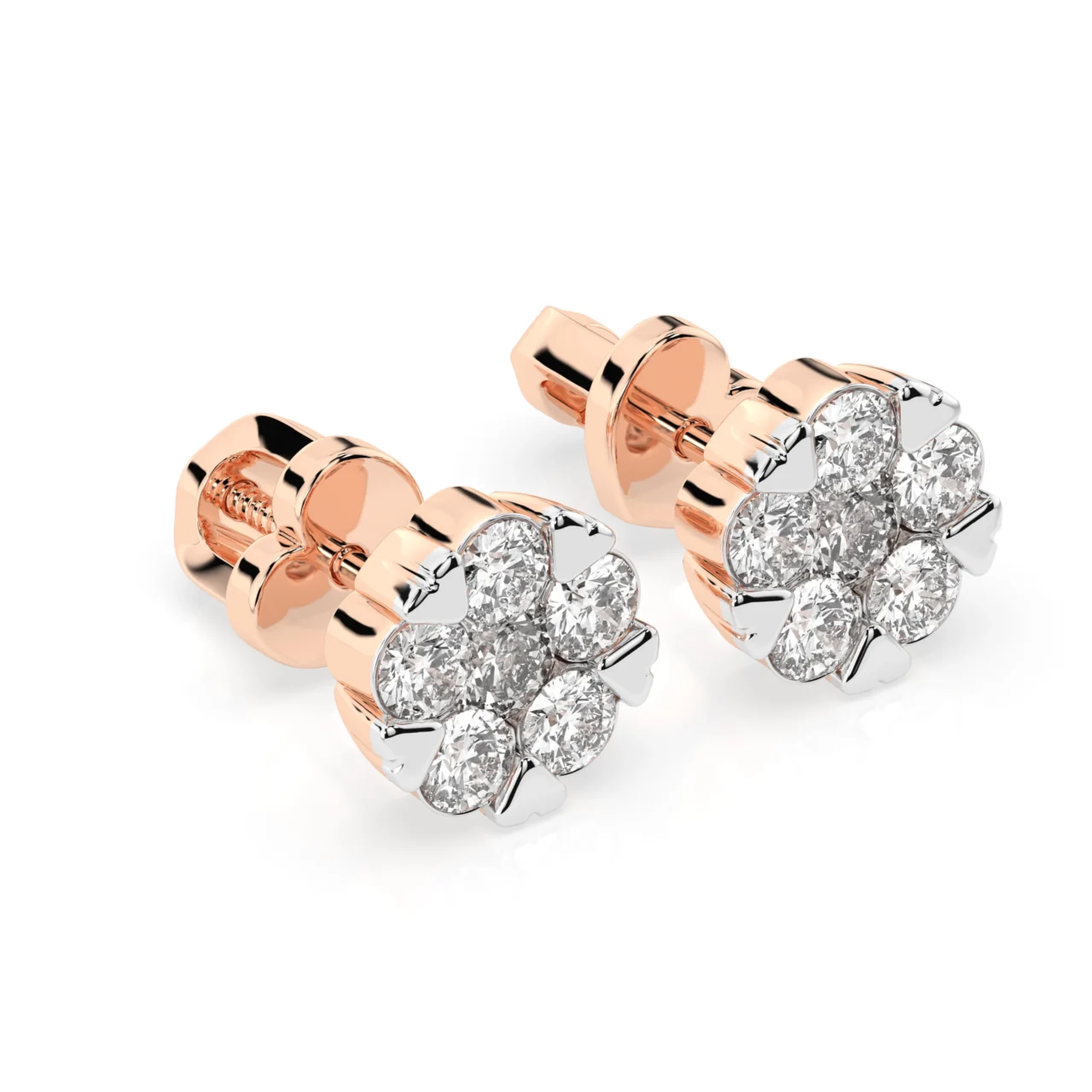Сережки з діамантами 1.17ct — фото 8