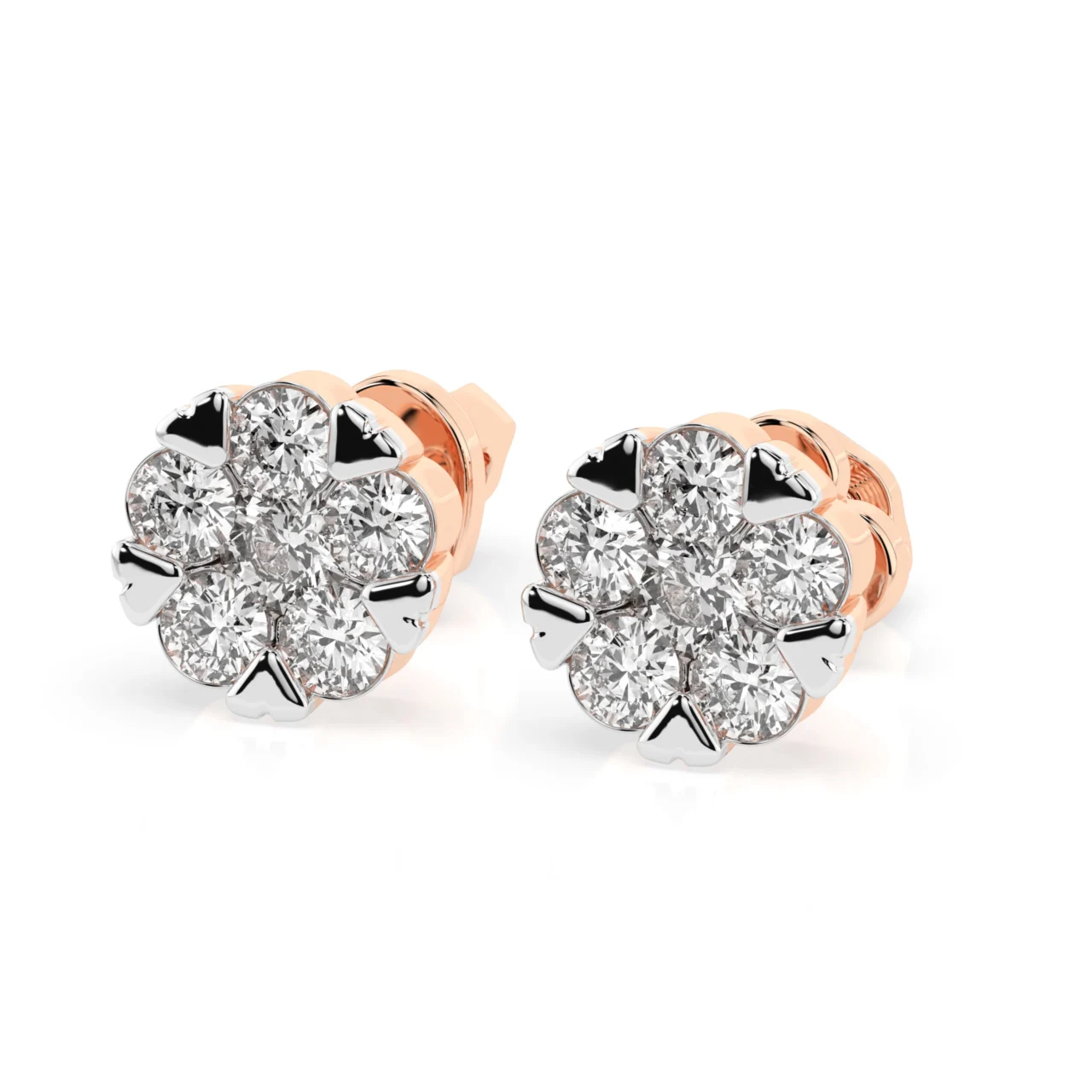 Сережки з діамантами 1.17ct — фото 9