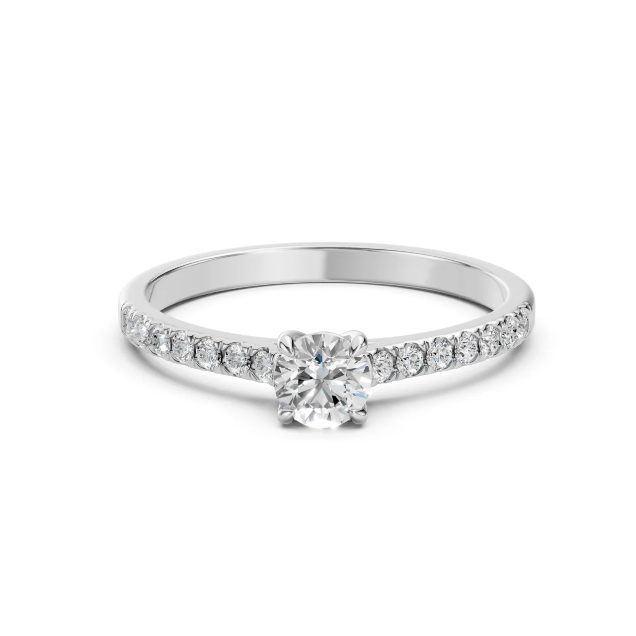 Каблучка Солітер Вічність 0.5 ct 2 Каблучка Солітер Вічність 0.5 ct — фото 2