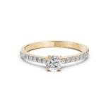 Каблучка Солітер Вічність 0.5 ct — фото 5