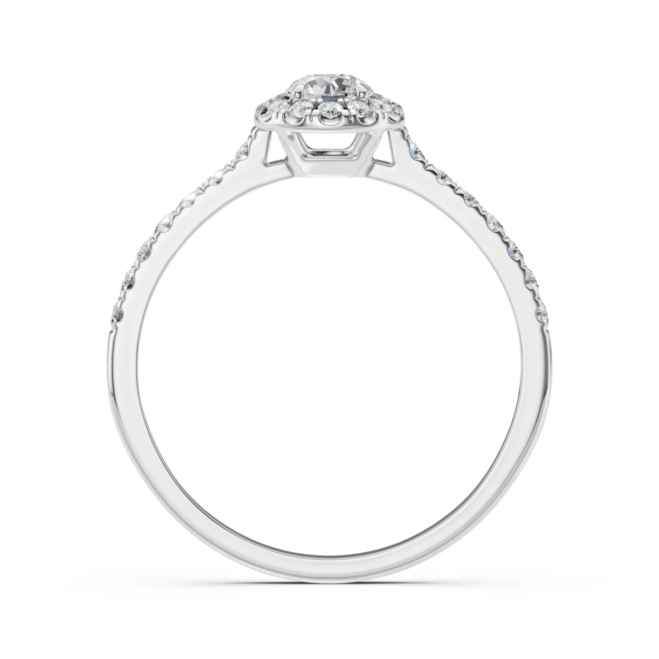 Каблучка Солітер Вічність 0.2 ct 1 Каблучка Солітер Вічність 0.2 ct