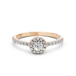 Каблучка Солітер Вічність 0.2 ct — фото 8