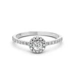 Каблучка Солітер Вічність 0.25 ct — фото 2