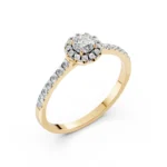 Каблучка Солітер Вічність 0.25 ct — фото 3