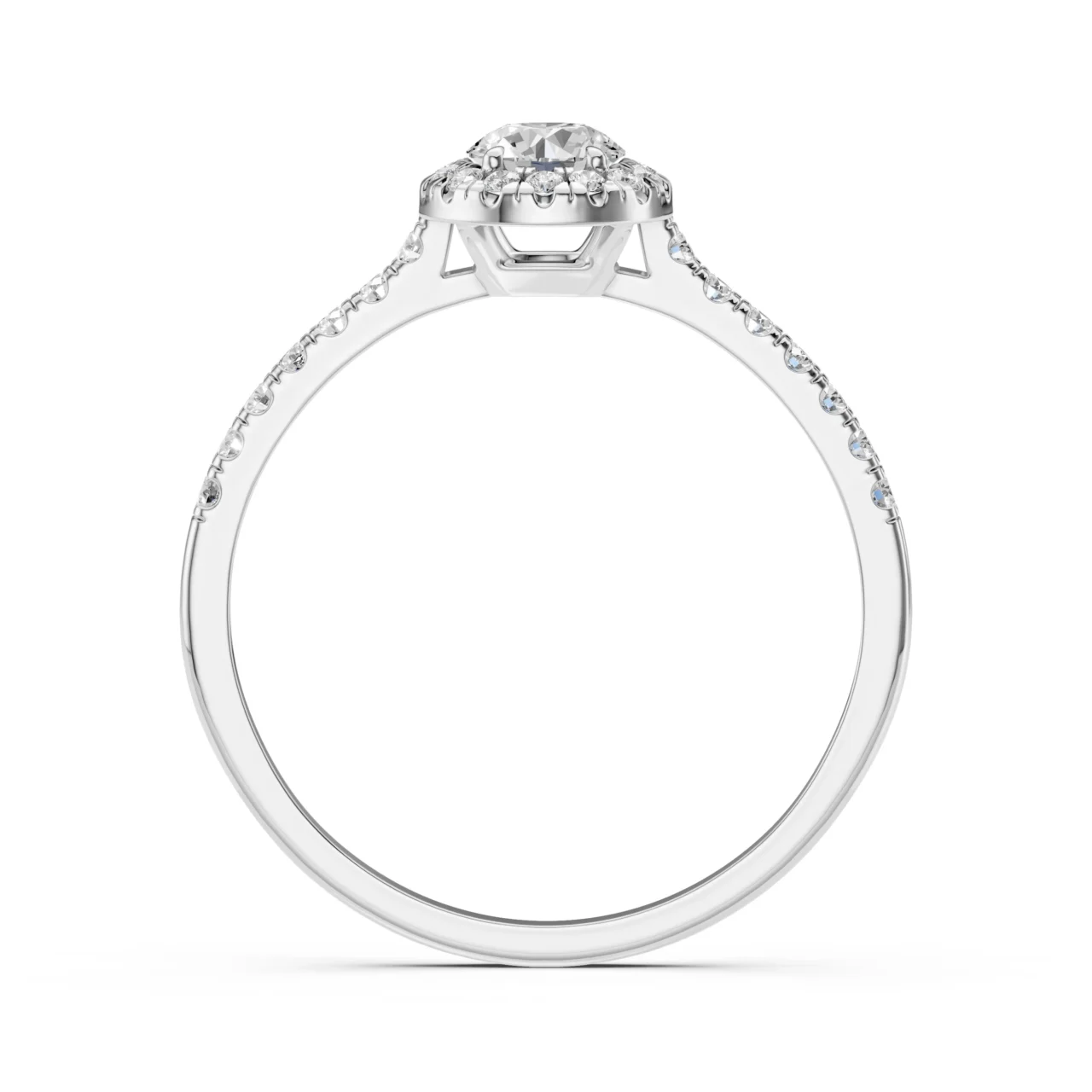 Каблучка Солітер Вічність 0.35 ct 1 Каблучка Солітер Вічність 0.35 ct