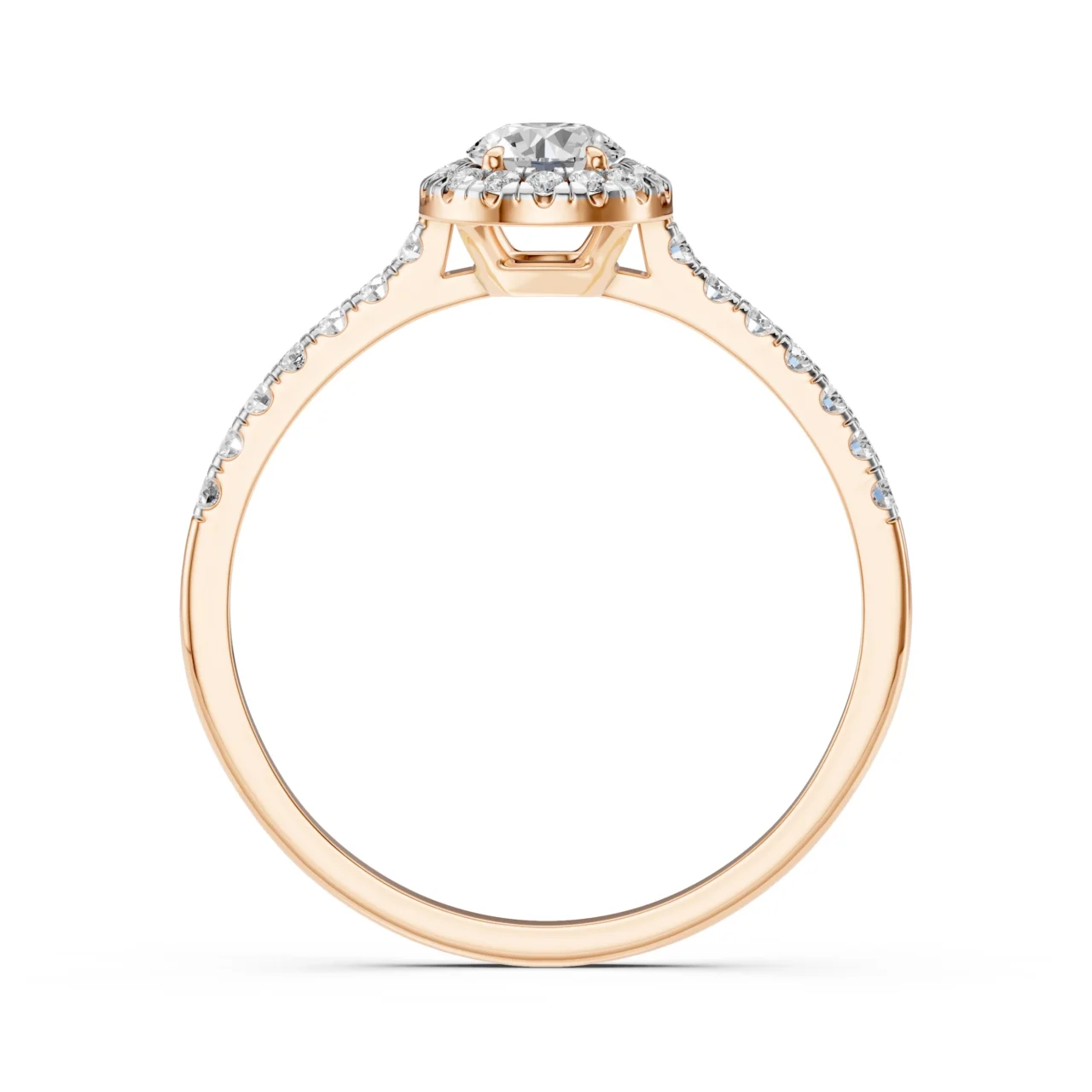 Каблучка Солітер Вічність 0.35 ct 7 Каблучка Солітер Вічність 0.35 ct — фото 7