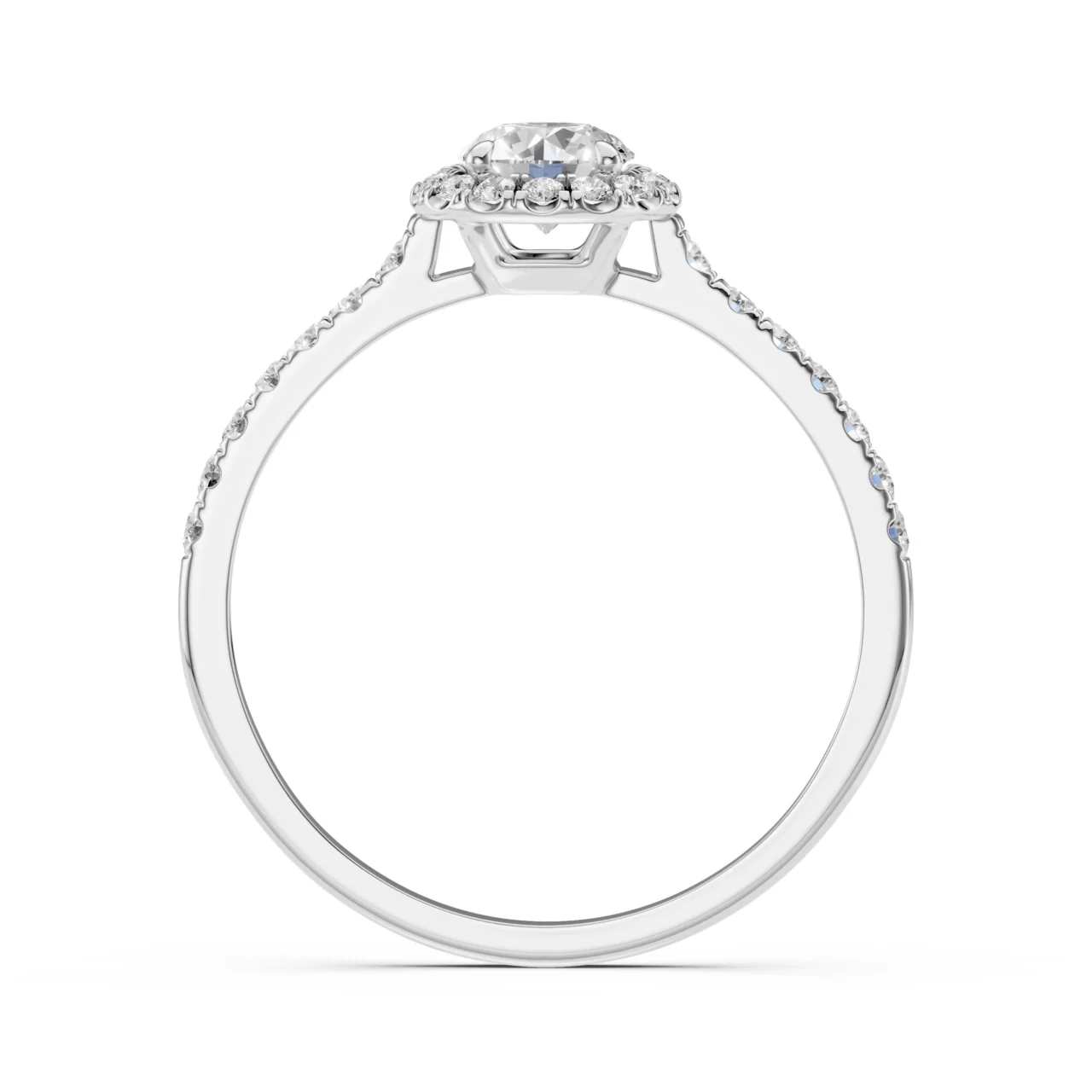 Каблучка Солітер Вічність 0.5 ct 1 Каблучка Солітер Вічність 0.5 ct