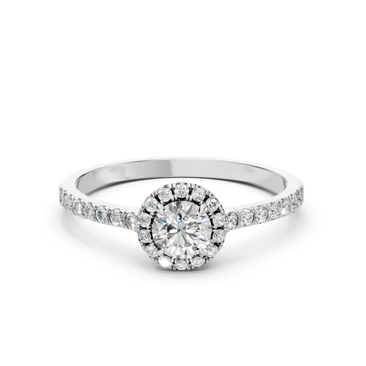 Каблучка Солітер Вічність 0.5 ct 2 Каблучка Солітер Вічність 0.5 ct — фото 2