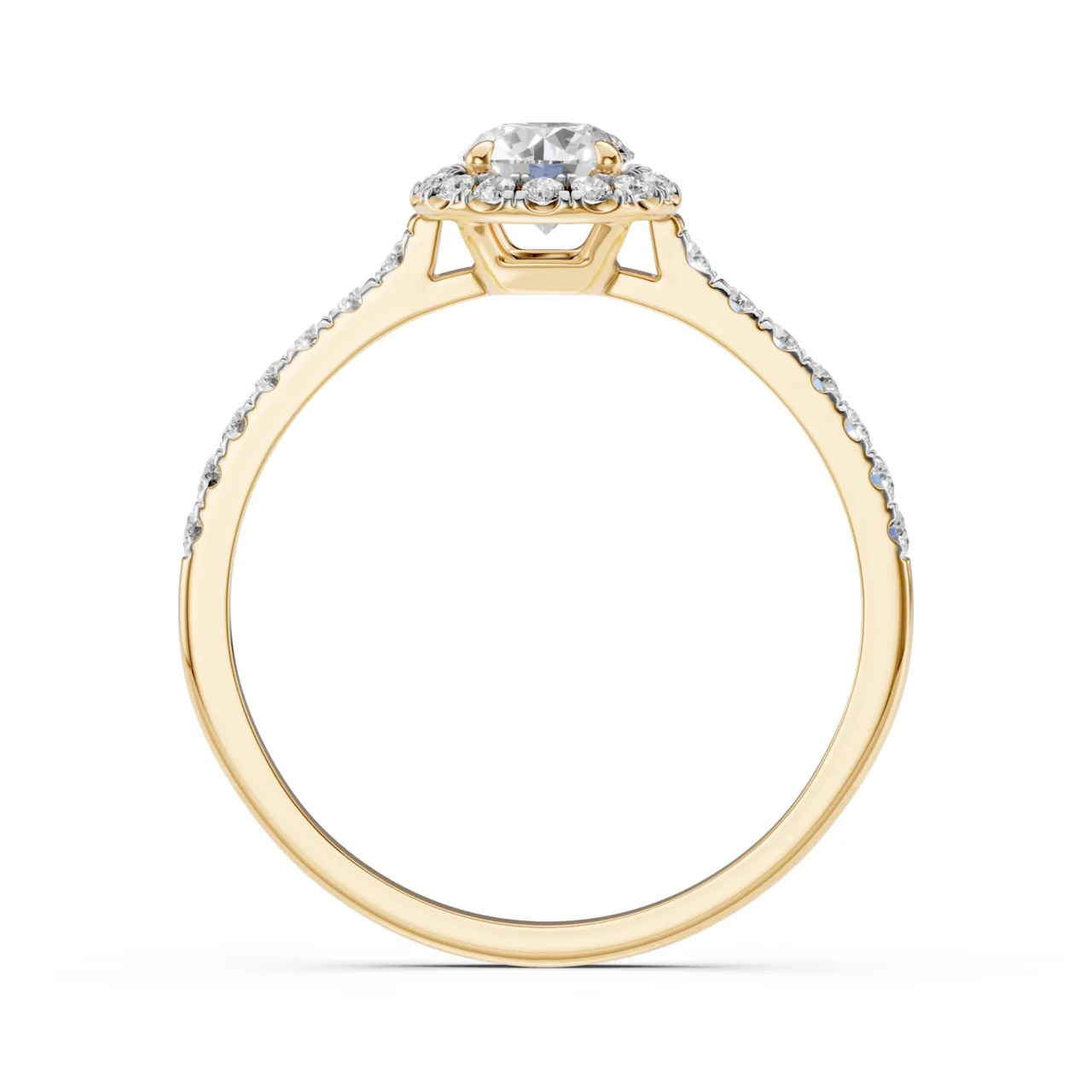 Каблучка Солітер Вічність 0.5 ct 4 Каблучка Солітер Вічність 0.5 ct — фото 4