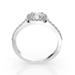 Каблучка Солітер Вічність 0.2 ct