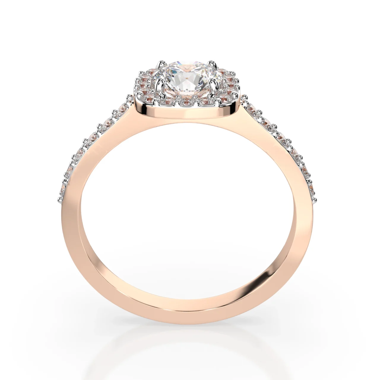 Каблучка Солітер Вічність 0.2 ct 7 Каблучка Солітер Вічність 0.2 ct — фото 7