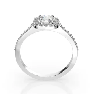 Каблучка Солітер Вічність 0.4 ct