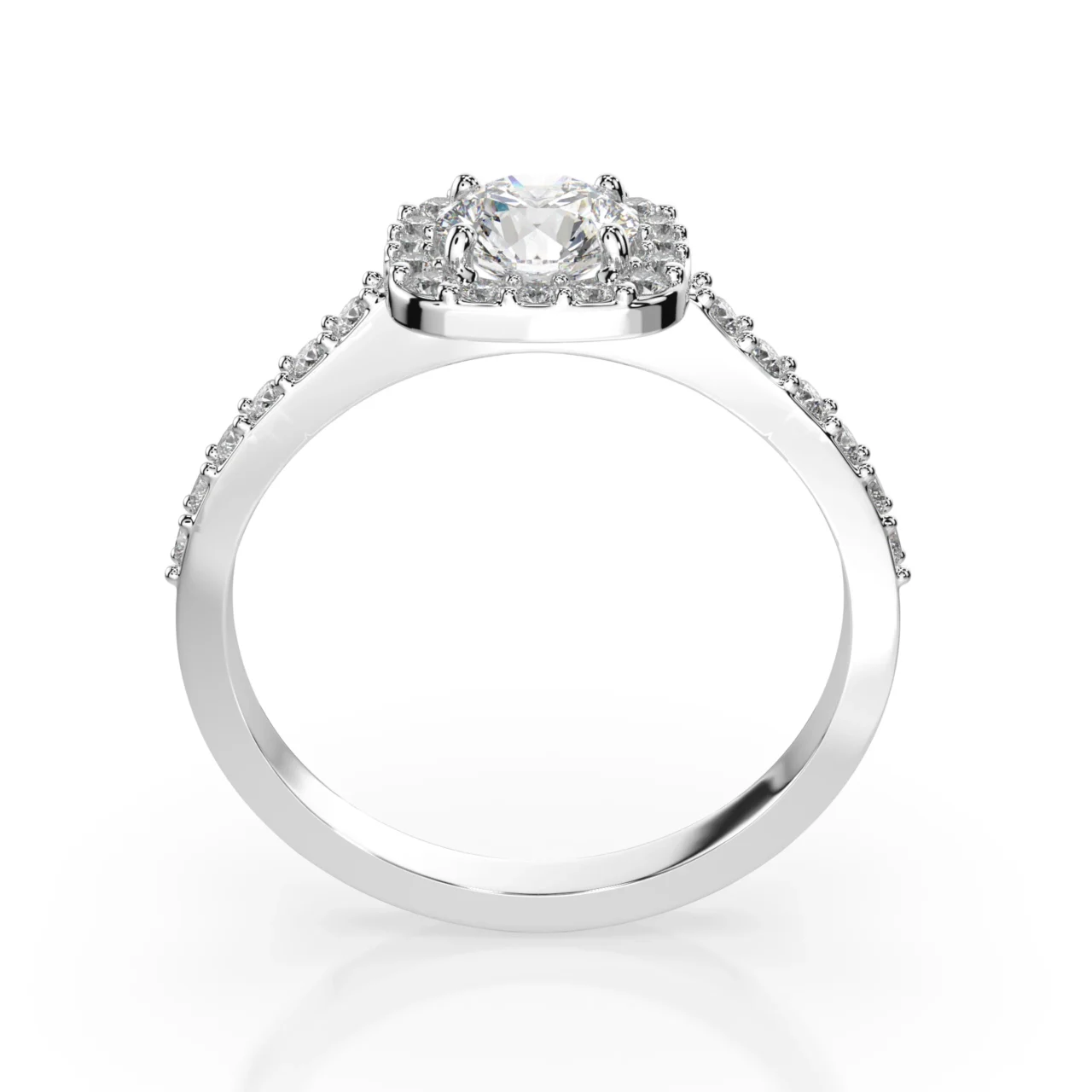 Каблучка Солітер Вічність 0.5 ct