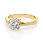 Каблучка Солітер 0.7 ct — фото 5
