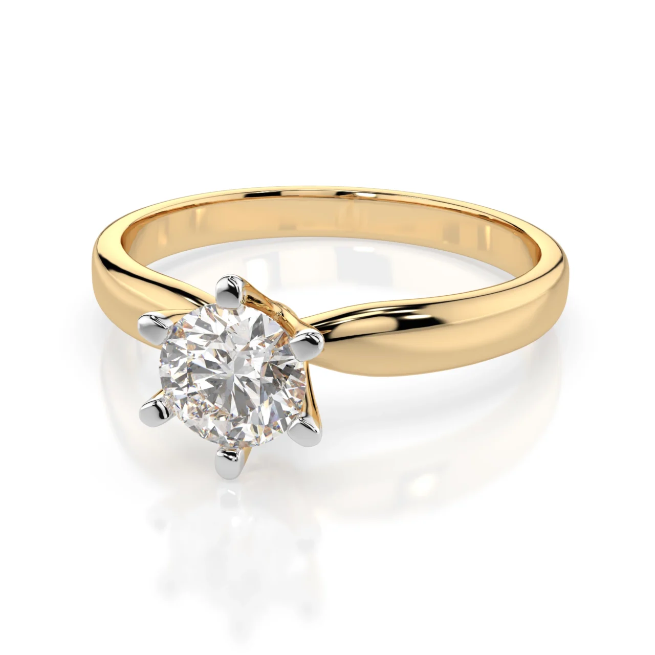 Каблучка Солітер 0.7 ct 5 Каблучка Солітер 0.7 ct — фото 5