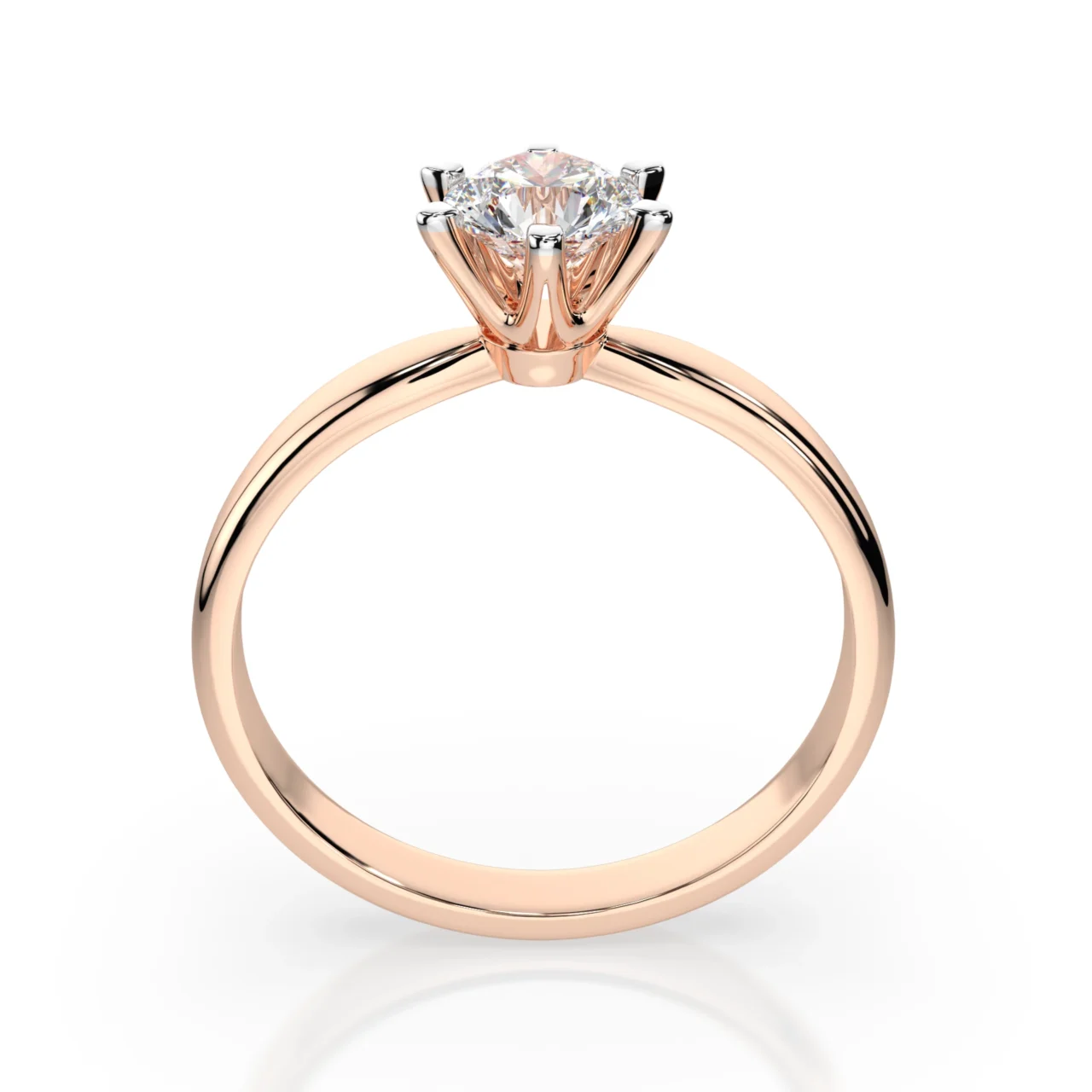 Каблучка Солітер 0.7 ct 7 Каблучка Солітер 0.7 ct — фото 7