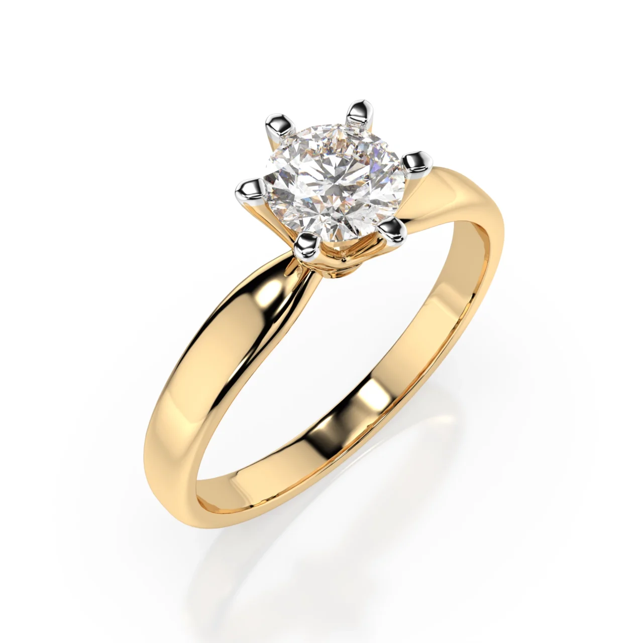 Каблучка Солітер 1.0 ct 3 Каблучка Солітер 1.0 ct — фото 3