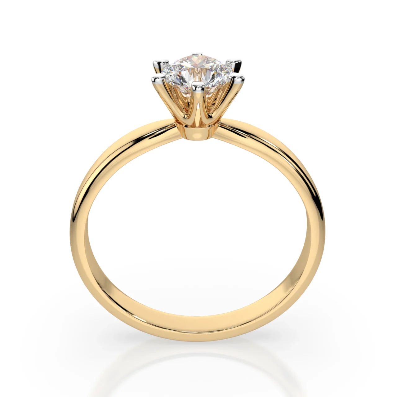 Каблучка Солітер 1.0 ct 4 Каблучка Солітер 1.0 ct — фото 4