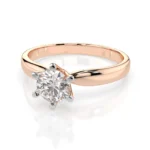 Каблучка Солітер 1.0 ct — фото 8
