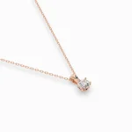 Кольє Солітер 0.3 ct — фото 8
