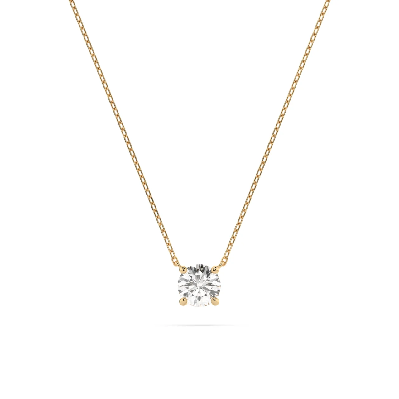Кольє Солітер 0.5 ct 5 Кольє Солітер 0.5 ct — фото 5