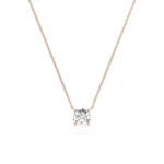 Кольє Солітер 0.5 ct — фото 8